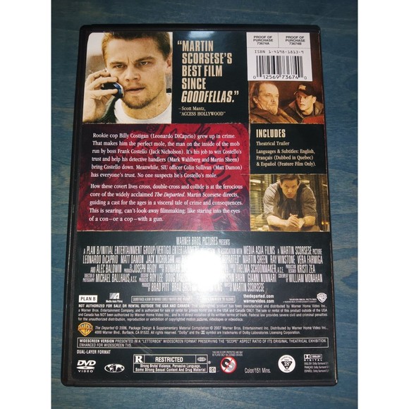 The Departed DVD - Picture 6 of 8